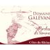 Domaine Galevan Cotes du Rhone Paroles de Femme 2012 Front Label