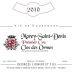 Domaine Georges Lignier Morey-Saint-Denis Clos des Ormes Premier Cru 2010 Front Label