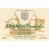 Domaine Gerard Duplessis Chablis Montee de Tonnerre 2012 Front Label