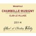 Domaine Felettig Chambolle-Musigny Clos Le Village 2014 Front Label