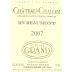 Domaine Grand Vignerons Chateau-Chalon En Beaumont 2007 Front Label