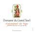 Domaine Grandtinel Chateauneuf-du-Pape Blanc 2014 Front Label
