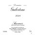 Domaine Guiberteau Saumur Blanc 2014 Front Label