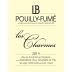 Domaine Guy Bardin Pouilly Fume Les Charmes 2014 Front Label