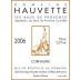 Domaine Hauvette Les Baux de Provence Cornaline Rouge 2006 Front Label