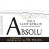 Henri & Gilles Buisson Saint-Romain Absolu Blanc 2013 Front Label