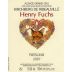 Domaine Henry Fuchs et Fils Alsace Kirchberg de Ribeauville Grand Cru Riesling 2007 Front Label