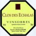 Domaine Jaume Vinsobres Clos des Echalas 2005 Front Label