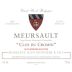 Domaine Jean Monnier and Fils Meursault Clos du Cromin 2010 Front Label