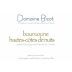 Jean-Yves Bizot Bourgogne Hautes Cotes de Nuits Blanc 2013 Front Label