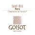 Domaine Goisot Saint-Bris Moury 2014 Front Label