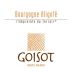 Domaine Goisot Bourgogne Aligote 2013 Front Label