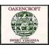 Oakencroft Sweet Virginia Front Label