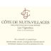 Jean-Jacques Confuron Cote de Nuits-Villages Les Vignottes 2015 Front Label