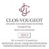 Jean-Jacques Confuron Clos-Vougeot Grand Cru 2013 Front Label