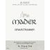 Domaine Jean-Luc Mader Alsace Gewurztraminer 2014 Front Label
