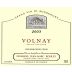 Domaine Jean-Marc et Thomas Bouley Volnay 2003 Front Label