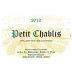 Domaine Jolly & Fils Petit Chablis 2012 Front Label