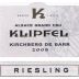 Domaine Klipfel Kirchberg de Barr Riesling 2008 Front Label
