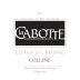 Domaine La Cabotte Cotes du Rhone Cuvee Colline Blanc 2014 Front Label
