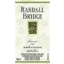 Randall Bridge Shiraz 1999 Front Label