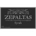 Zepaltas Rosella's Vineyard Syrah 2012 Front Label