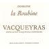 Domaine La Roubine Vacqueyras 2011 Front Label