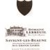 Domaine Lebreuil Savigny-les-Beaune Les Grands Liards 2013 Front Label