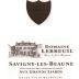 Domaine Lebreuil Savigny-les-Beaune Les Grands Liards 2012 Front Label
