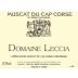 Domaine Leccia Muscat du Cap Corse 2008 Front Label