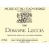 Domaine Leccia Muscat du Cap Corse 2006 Front Label
