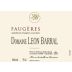 Domaine Leon Barral Faugeres 2012 Front Label
