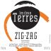 Domaine Les Deux Terres Zig-Zag Syrah Grenache 2014 Front Label