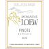 Domaine Loew Barrique Pinots 2010 Front Label