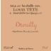 Domaine Louis Tete Brouilly 2005 Front Label