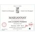 Domaine Marc Roy Marsannay Les Champs Perdrix 2012 Front Label