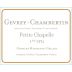 Domaine Marchand-Grillot Gevrey-Chambertin Petite Chapelle Premier cru 2012 Front Label
