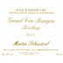 Domaine Martin Schaetzel Alsace Rangen Grand Cru Riesling 2011 Front Label