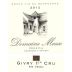 Domaine Masse Givry En Veau Premier Cru 2012 Front Label