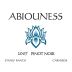 Abiouness Wines Stanly Ranch Pinot Noir 2007 Front Label