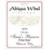 Abiqua Wind Vineyard Isaacs Reserve Old Vine Pinot Noir 2010 Front Label