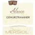Domaine Mersiol Gewurztraminer 2013 Front Label