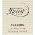 Domaine Metrat Fleurie La Roilette Vieilles Vignes 2012 Front Label