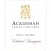 Ackerman Family Vineyards Cabernet Sauvignon 2006 Front Label
