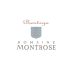 Domaine Montrose Prestige Rose 2015 Front Label