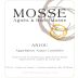 Domaine Mosse Anjou Blanc 2012 Front Label