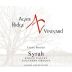 Agate Ridge Vineyard Syrah 2010 Front Label