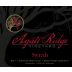 Agate Ridge Vineyard Syrah 2011 Front Label