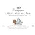 Domaine Naudin-Ferrand Bourgogne Hautes Cotes de Nuits Blanc 2005 Front Label