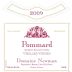 Domaine Newman Pommard Vieilles Vignes 2009 Front Label